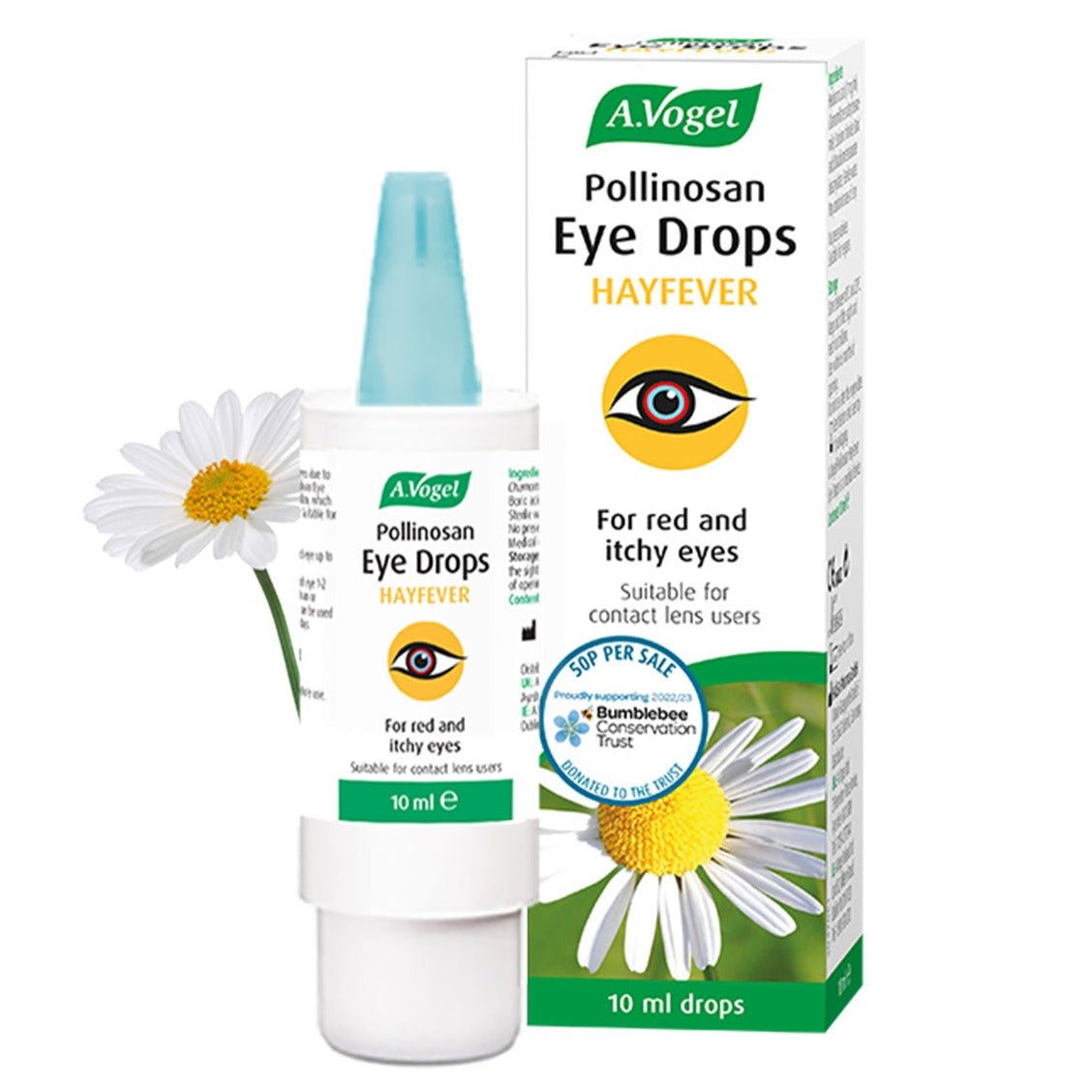 Pollinosan Hayfever Eye Drops 10ml - A. Vogel - Herbal Supplement - Eco Natural Products