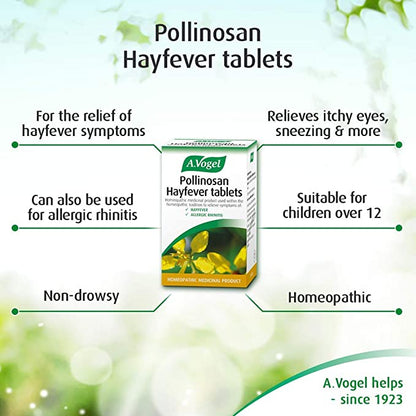 Pollinosan Hayfever Tablets 120's - A. Vogel - Herbal Supplement - Eco Natural Products