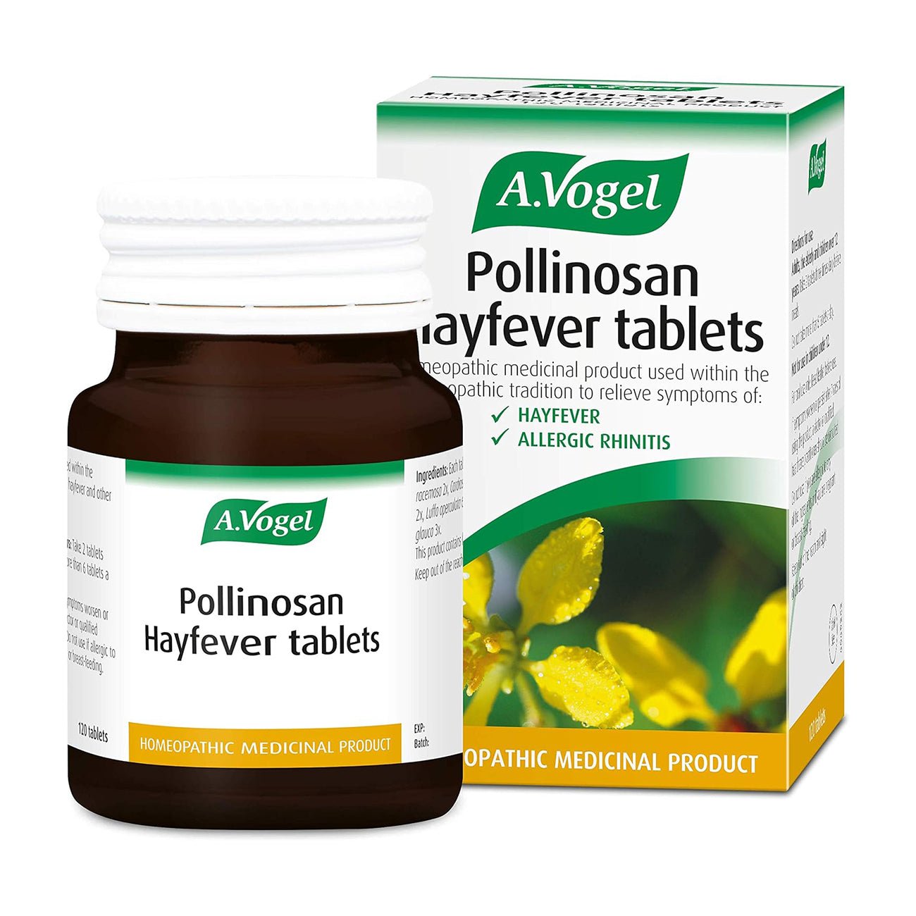 Pollinosan Hayfever Tablets 120's [BLACK FRIDAY] - Eco Natural Products - A. Vogel - Herbal Supplement