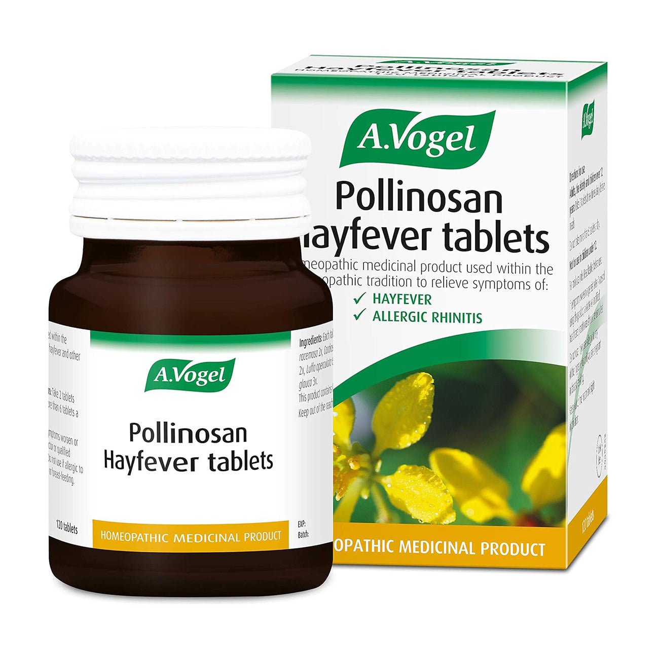 Pollinosan Hayfever Tablets 120's - A. Vogel - Herbal Supplement - Eco Natural Products