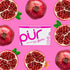 Pomegranate & Mint Gum Blister Pack 9 Pieces - Pur - Gum - Eco Natural Products