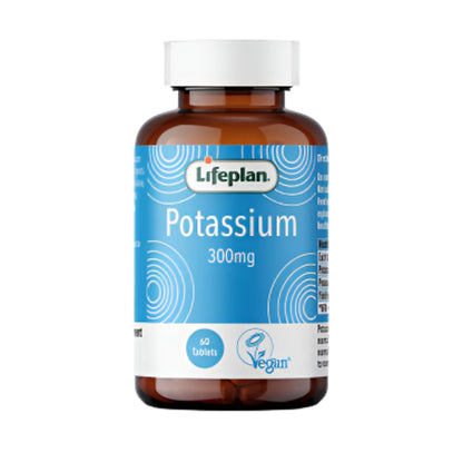 Potassium 300mg 60 Tablets - Lifeplan - Minerals - Lifeplan