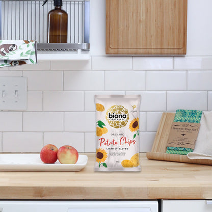 Potato Chips Organic Himalayan Pink Salt Light - Biona - Snack - Eco Natural Products