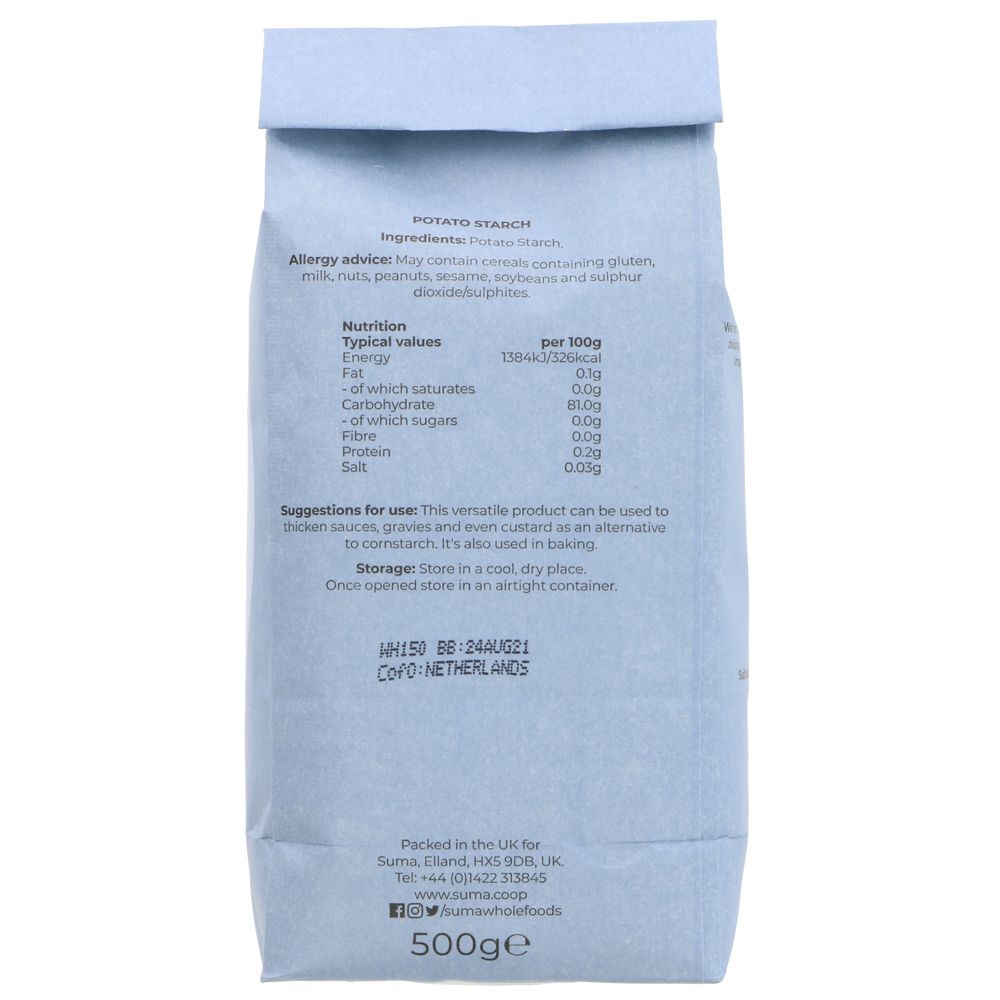 Potato Starch Flour 500g - Suma - Flour - Eco Natural Products