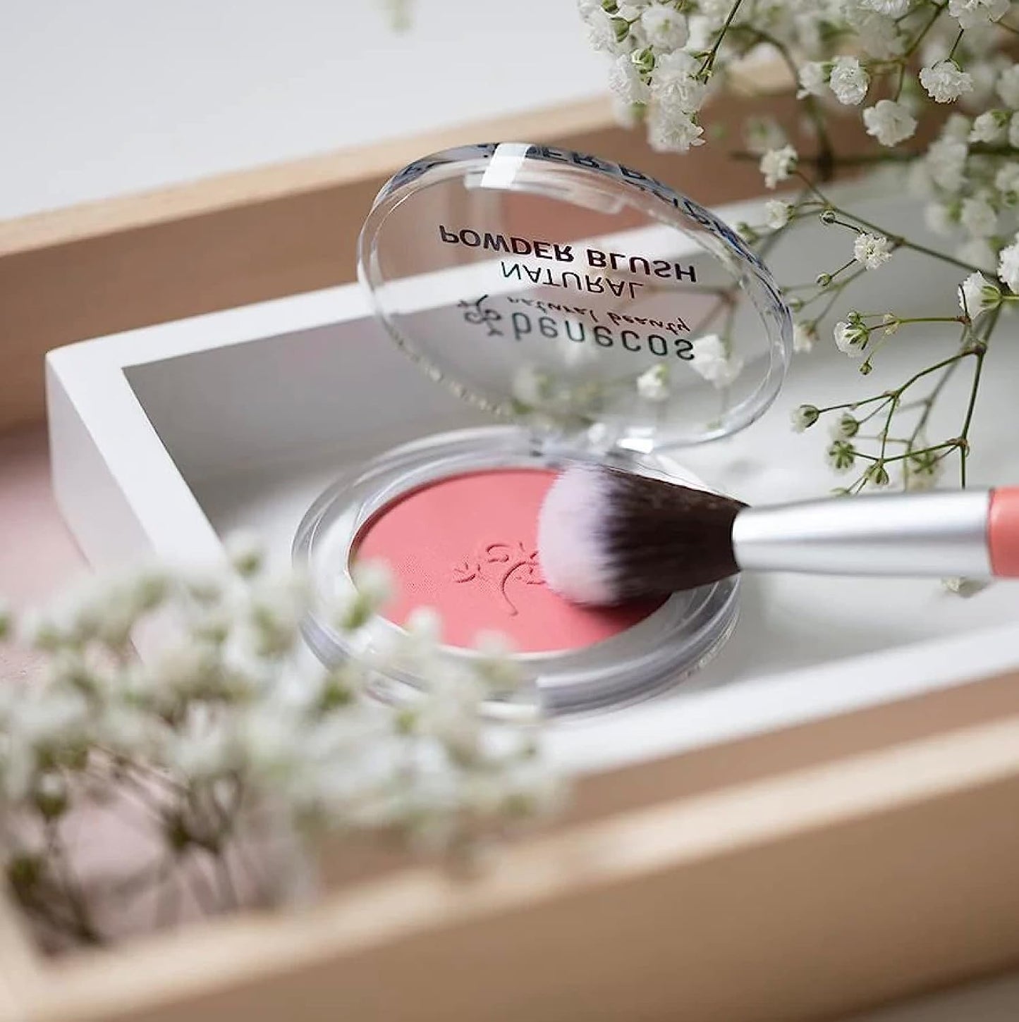 Powder Blush 5.5g - Sassy Salmon - Benecos - Powder Blusher - Eco Natural Products
