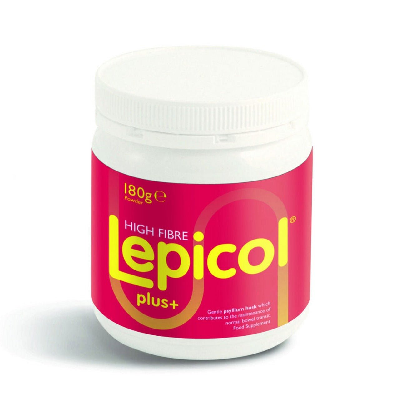 Powder Psyllium Husks Plus+ 180g - Lepicol - Food Supplement - Eco Natural Products