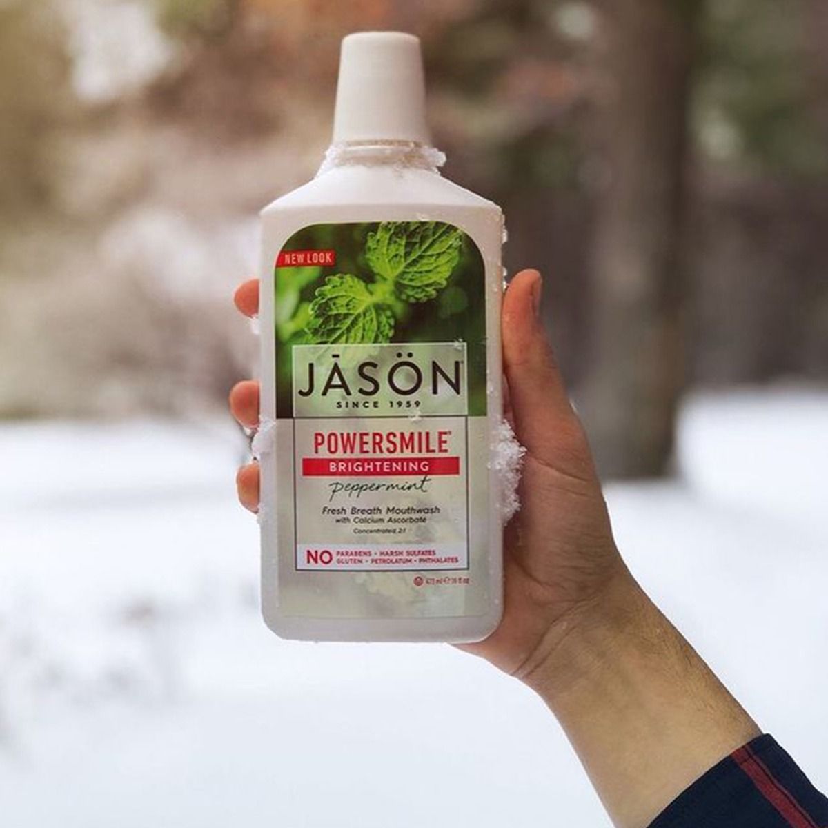 Powersmile Mouthwash 473ml - Jason - Mouthwash - Eco Natural Products