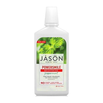 Powersmile Mouthwash 473ml - Jason - Mouthwash - Eco Natural Products