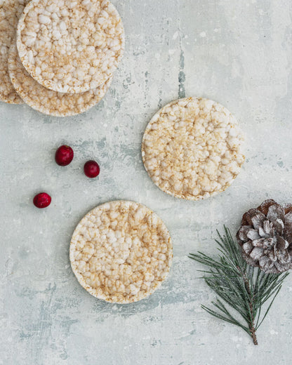 Organic Rice Cakes with Salt 100g