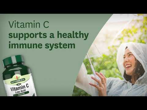Natures Aid Vitamin C 1000mg Low Acid product video