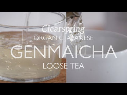 Organic Japanese Genmaicha Roasted Brown Rice Green Tea 20 Bags