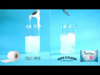 Natracare - Toilet Moist Tissue - Safe to Flush - 30wipes