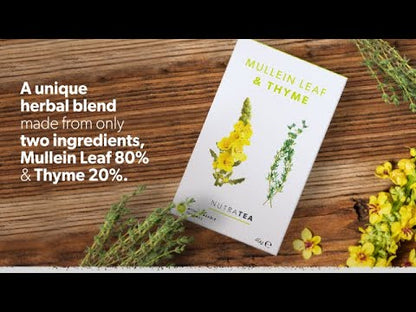 Mullein Leaf & Thyme Herbal Tea 20 Bags