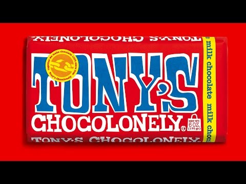 Caramel Sea Salt Milk Chocolate Bar 180g - Tony's Chocolonely - Chocolate Bar - Eco Natural Products