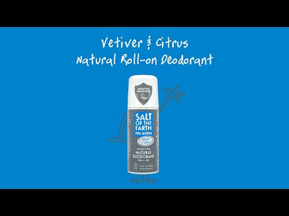 Vetiver & Citrus Refillable Roll-On Deodorant 75ml