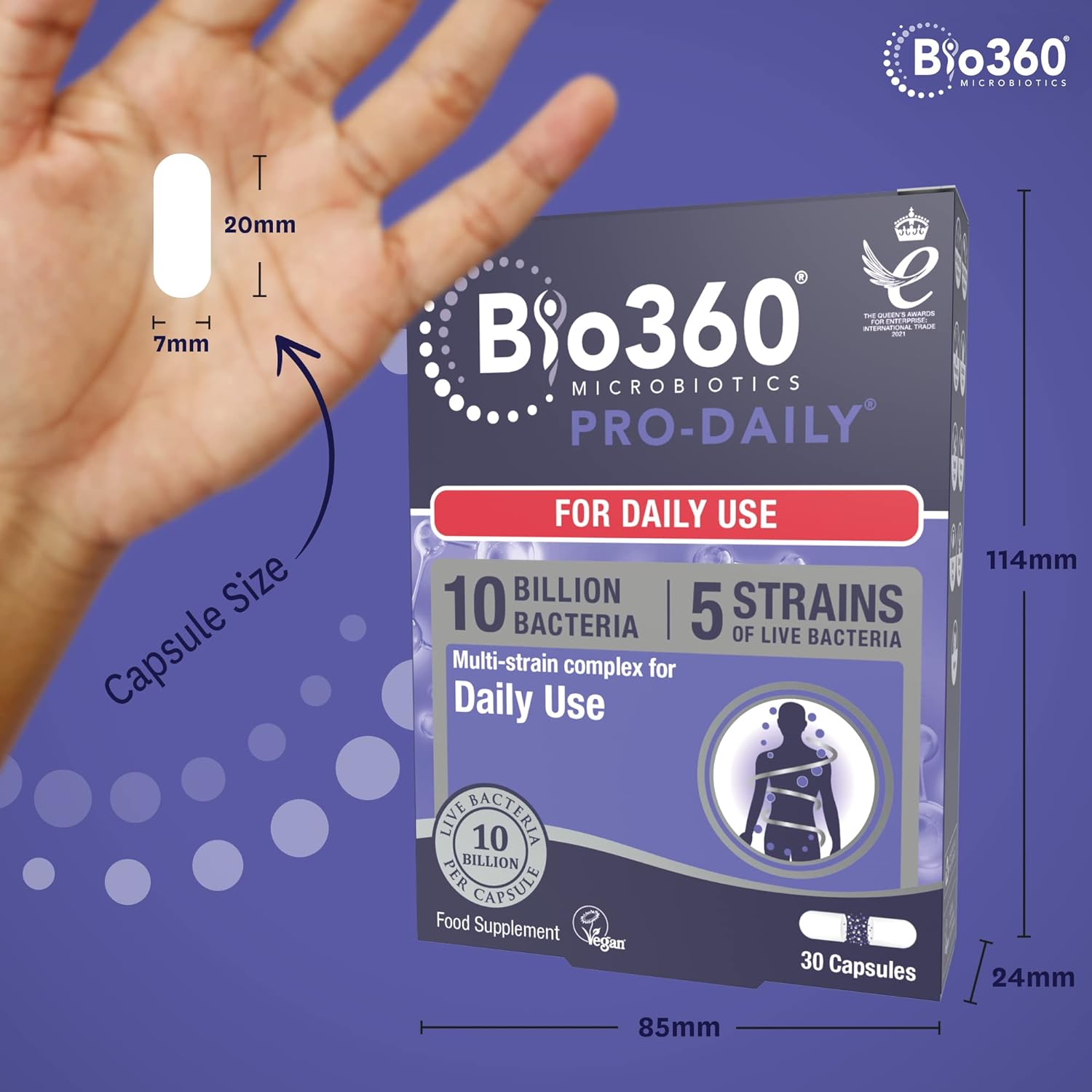 Pro - Daily 30 Capsules - Natures Aid - Vitamins & Supplements - Eco Natural Products