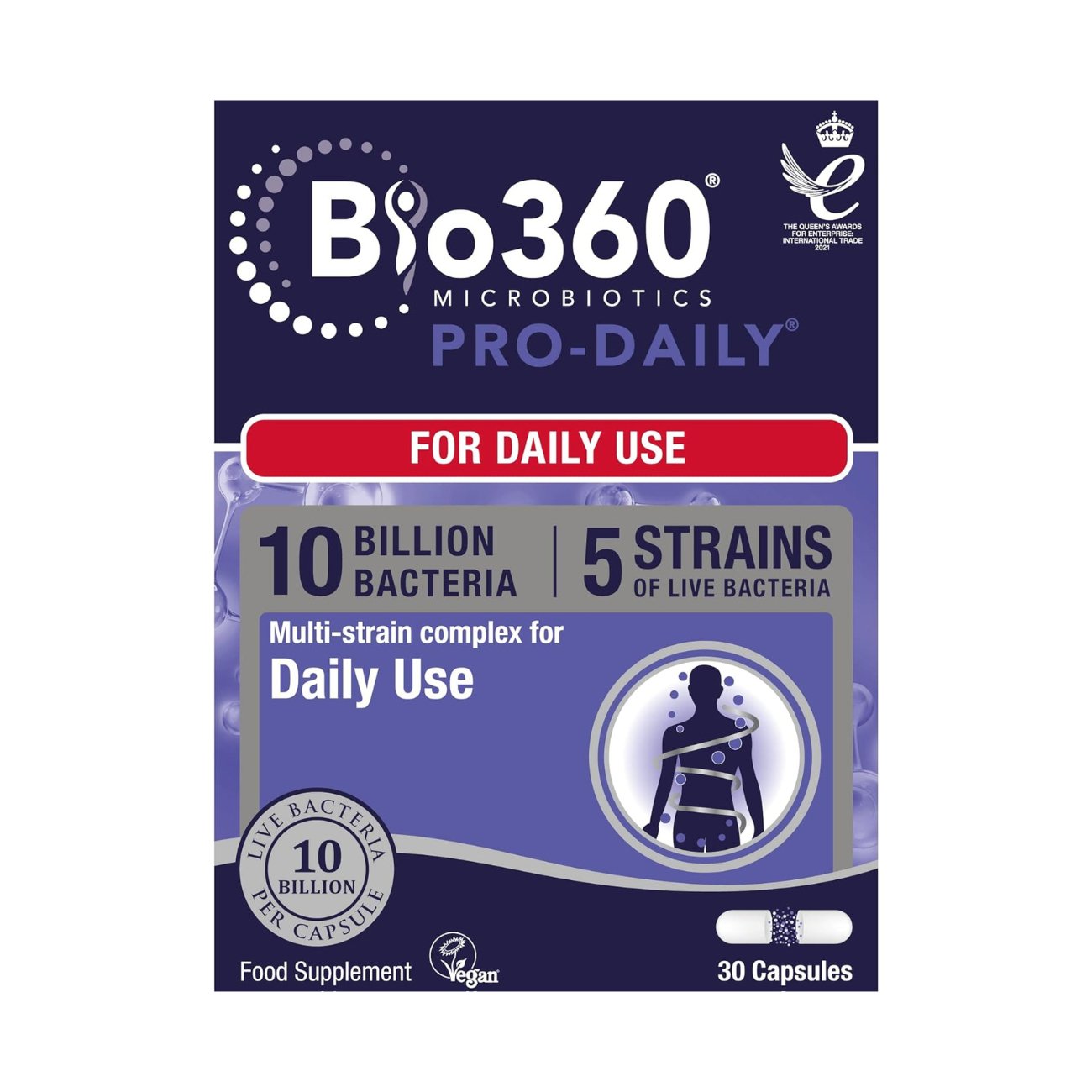 Pro - Daily 30 Capsules - Natures Aid - Vitamins & Supplements - Eco Natural Products