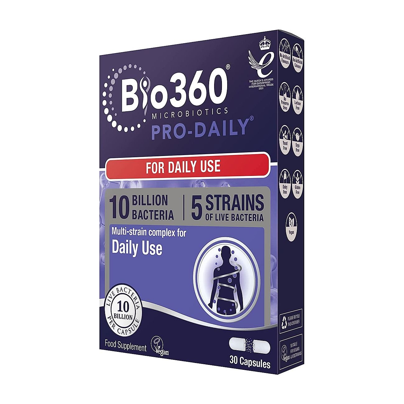 Pro - Daily 30 Capsules - Natures Aid - Vitamins & Supplements - Eco Natural Products