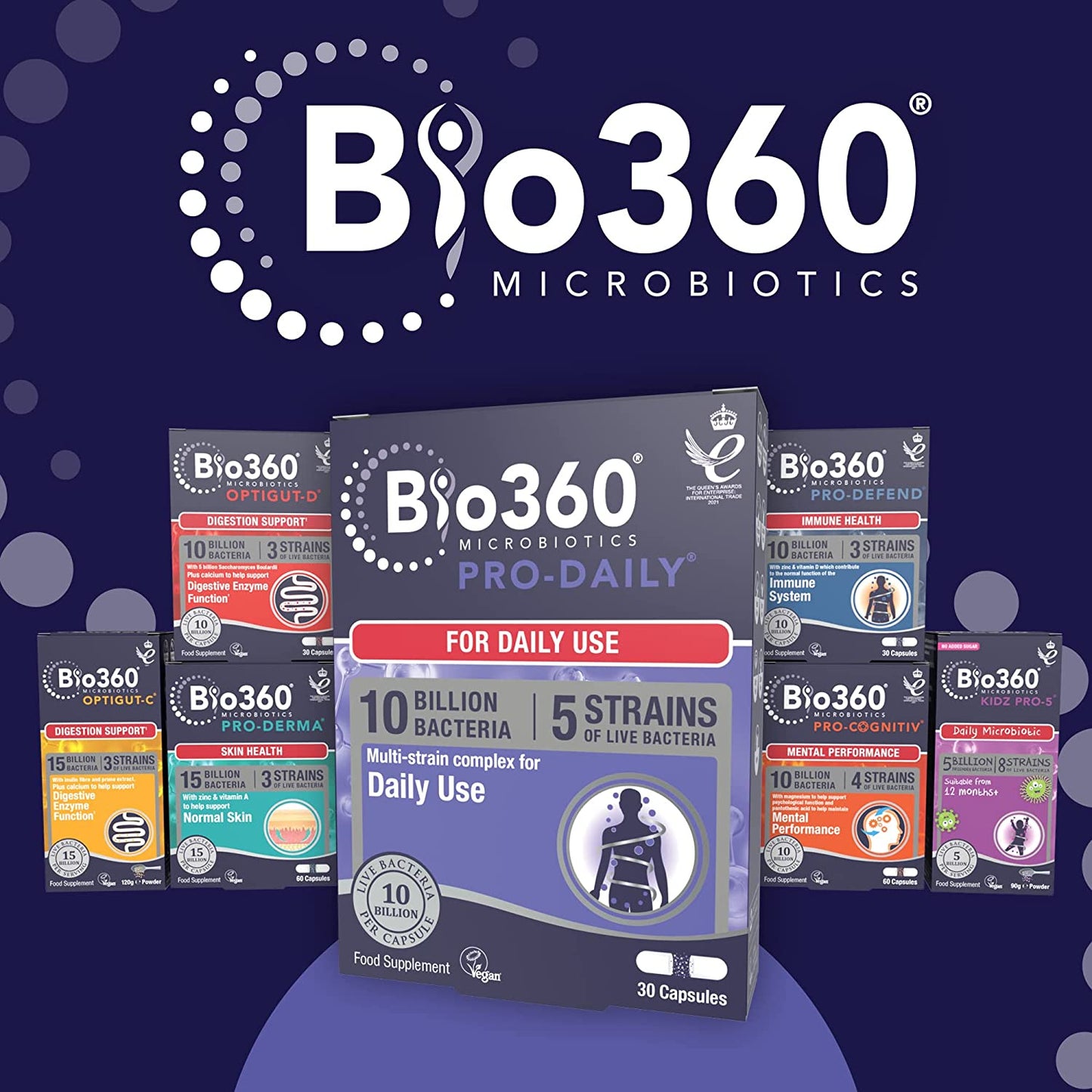 Pro - Daily 30 Capsules - Natures Aid - Vitamins & Supplements - Eco Natural Products