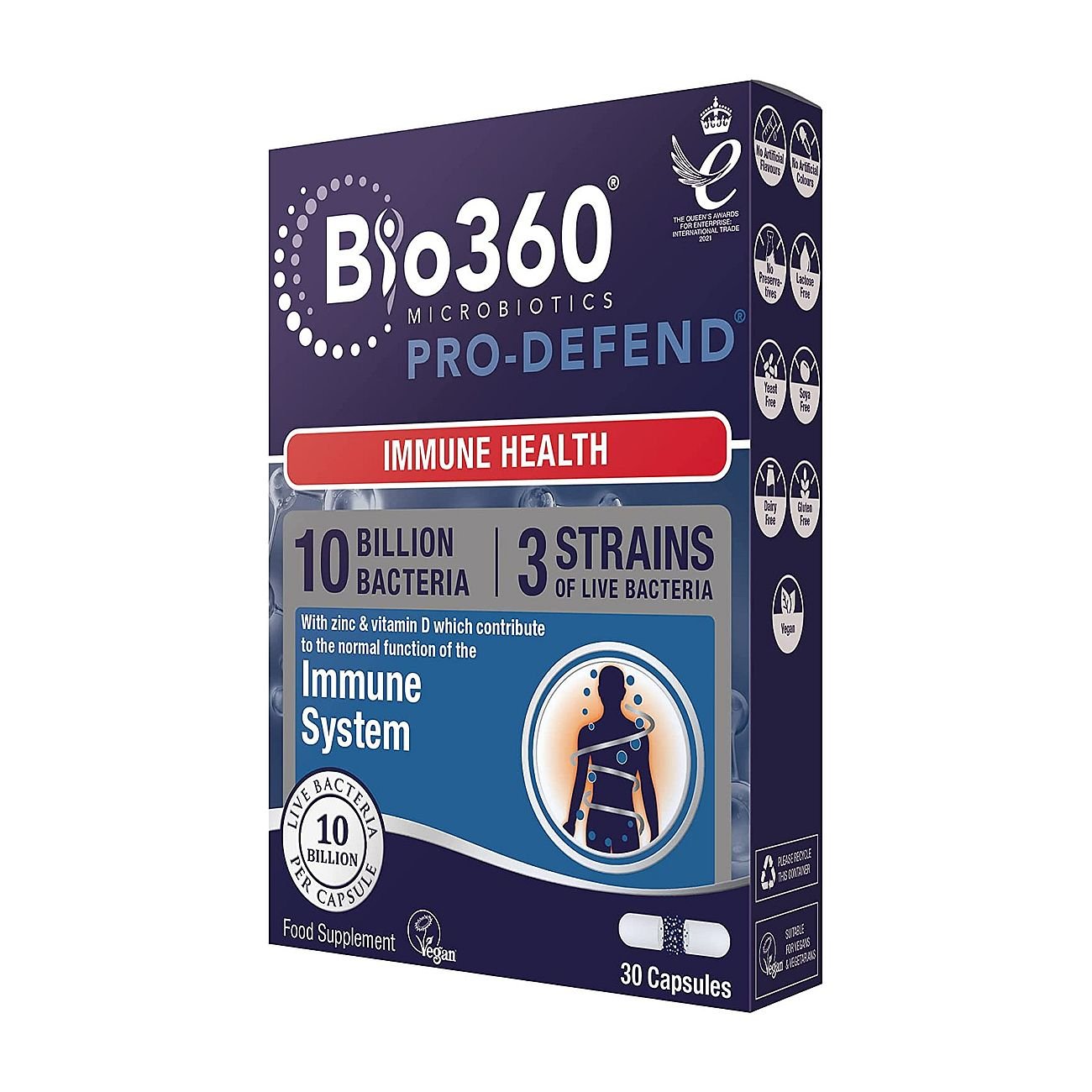 Pro - DEFEND 30 Capsules [BLACK FRIDAY] - Eco Natural Products - Natures Aid - Vitamins & Supplements