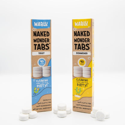Probiotic Toilet Naked Wonder Tabs 40 Tablets - Wablu - Toilet Bowl Cleaners - Wablu