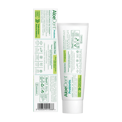 Probiotic Toothpaste 75ml - Aloe Dent - Toothpaste - Eco Natural Products