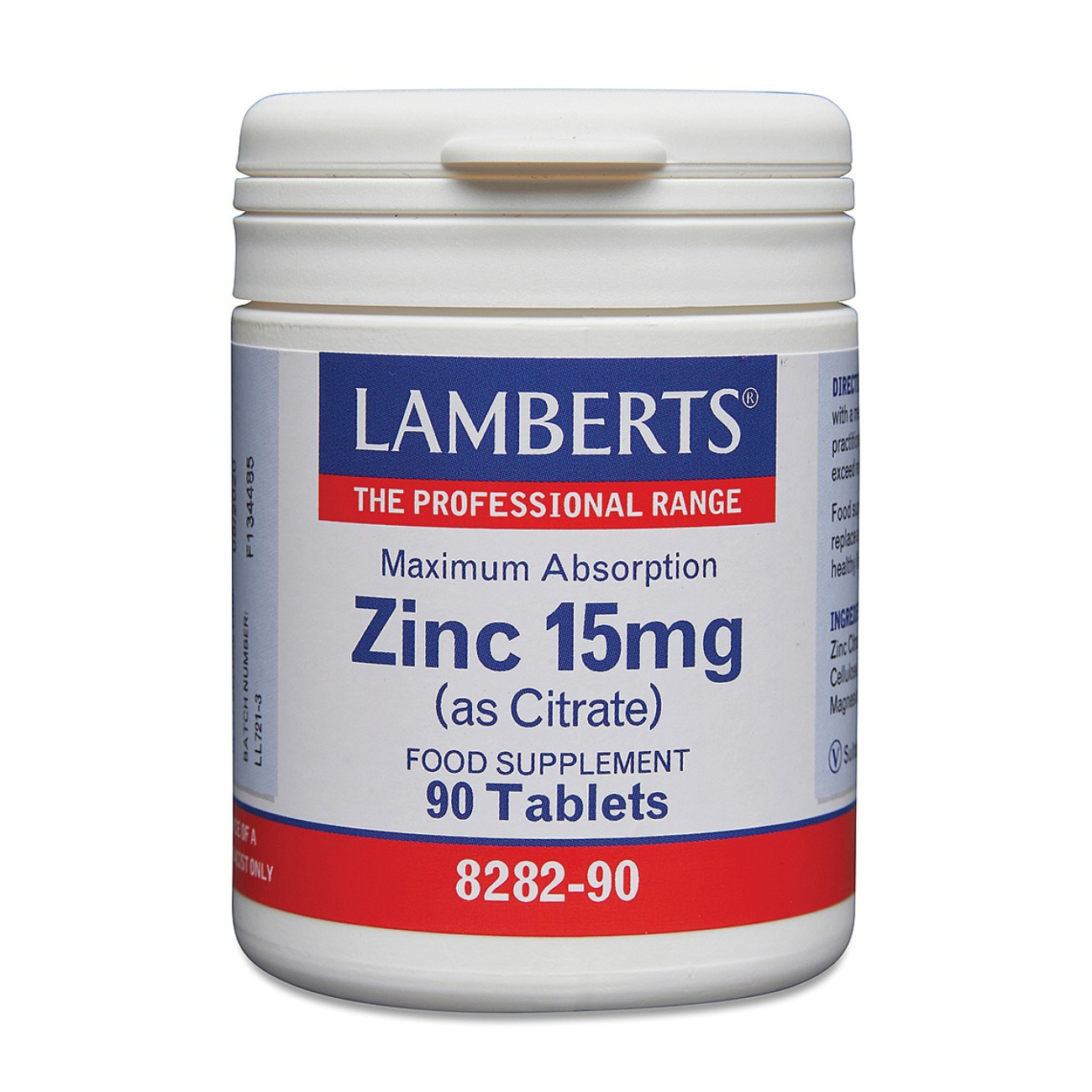 Zinc 15mg 90 Tablets