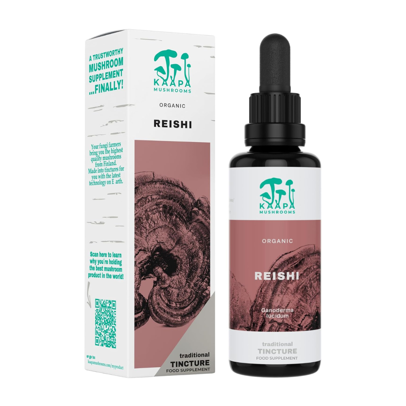 Reishi Mushroom Organic Extract Tincture 50ml