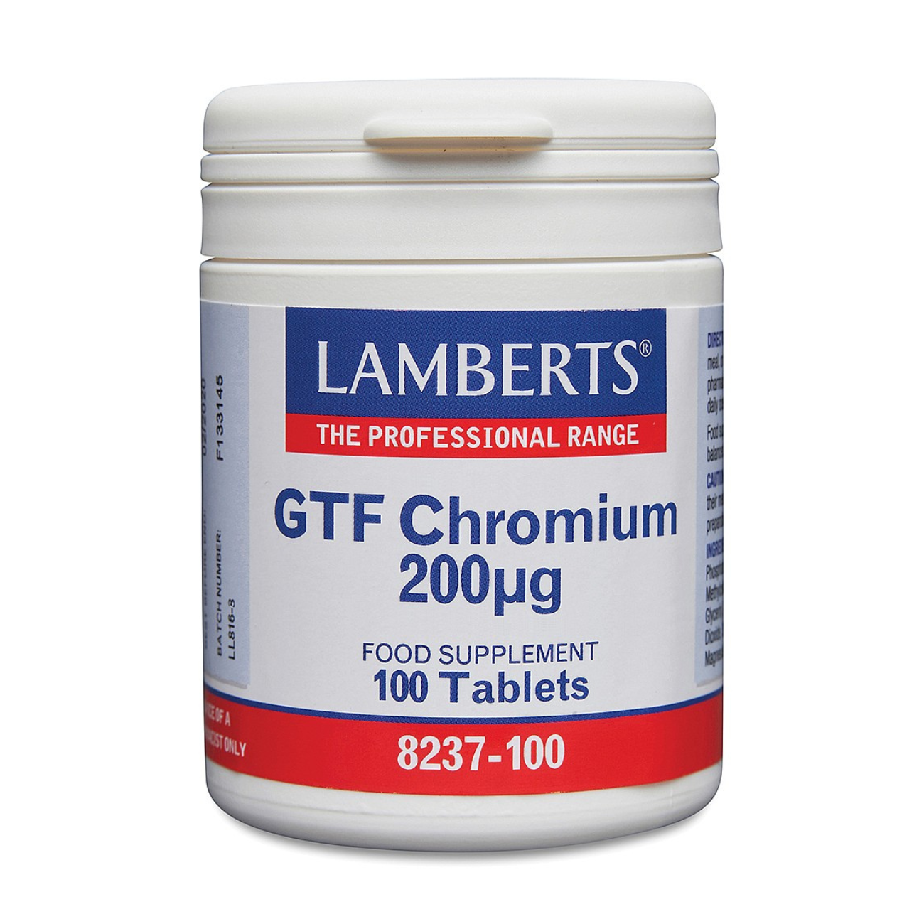 Gtf Chromium 200µg 100 Tabs