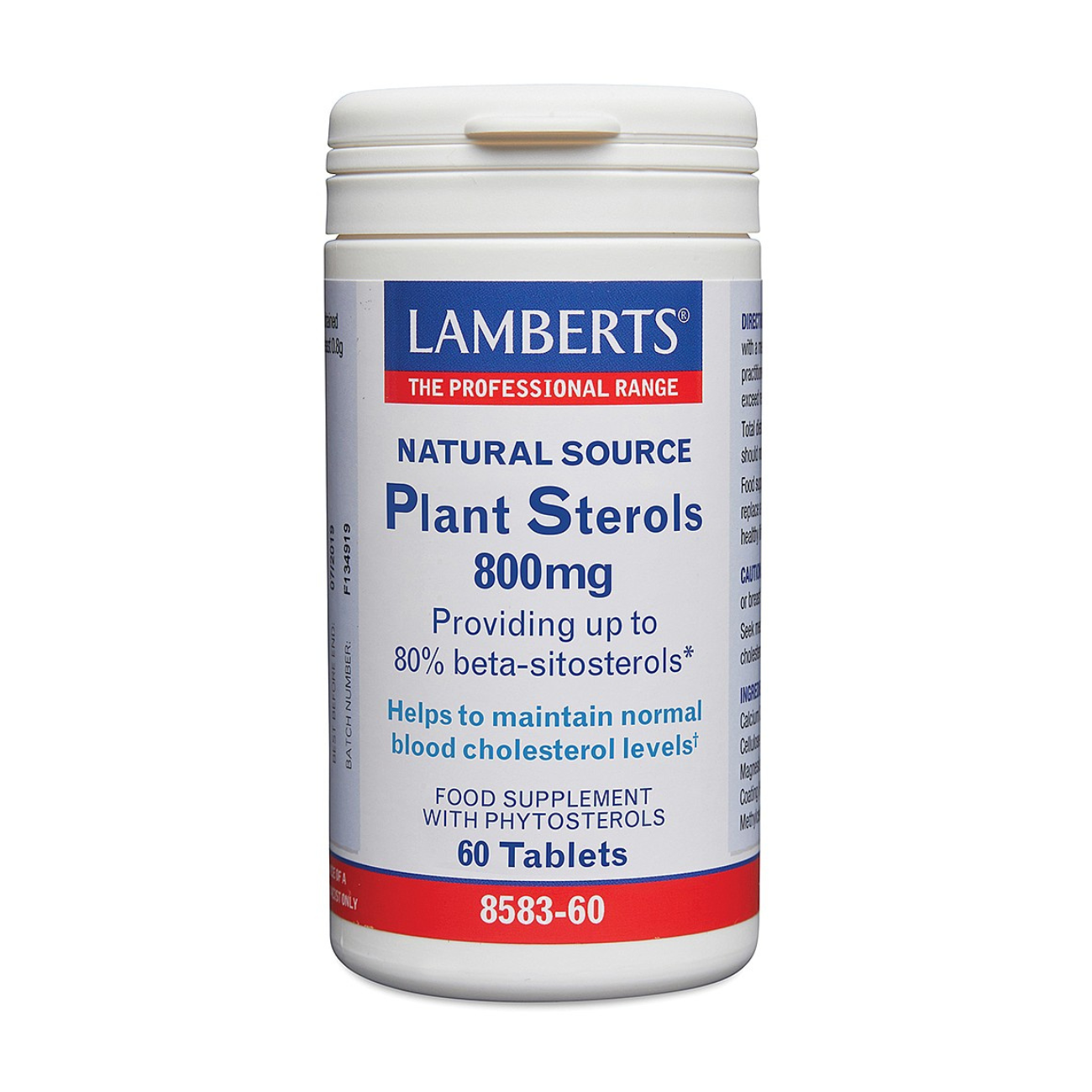 Plant Sterols 800mg 60 Tablets