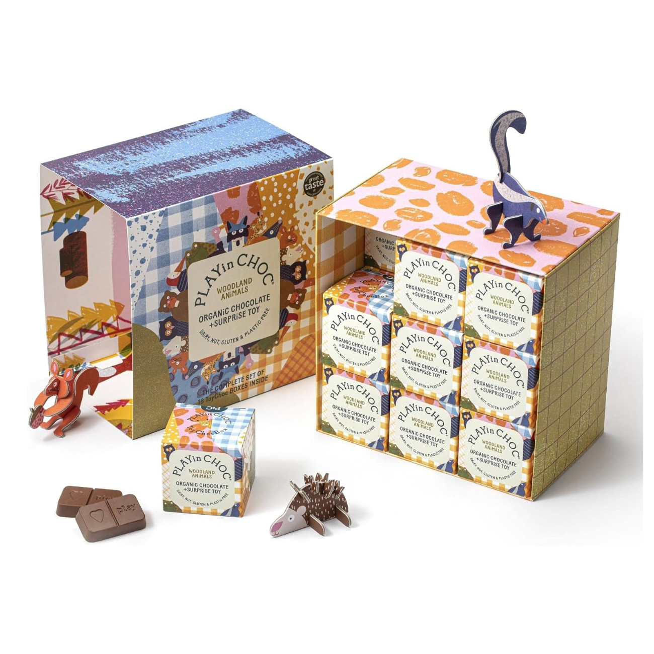 ToyChoc Box Woodland Animals 50g