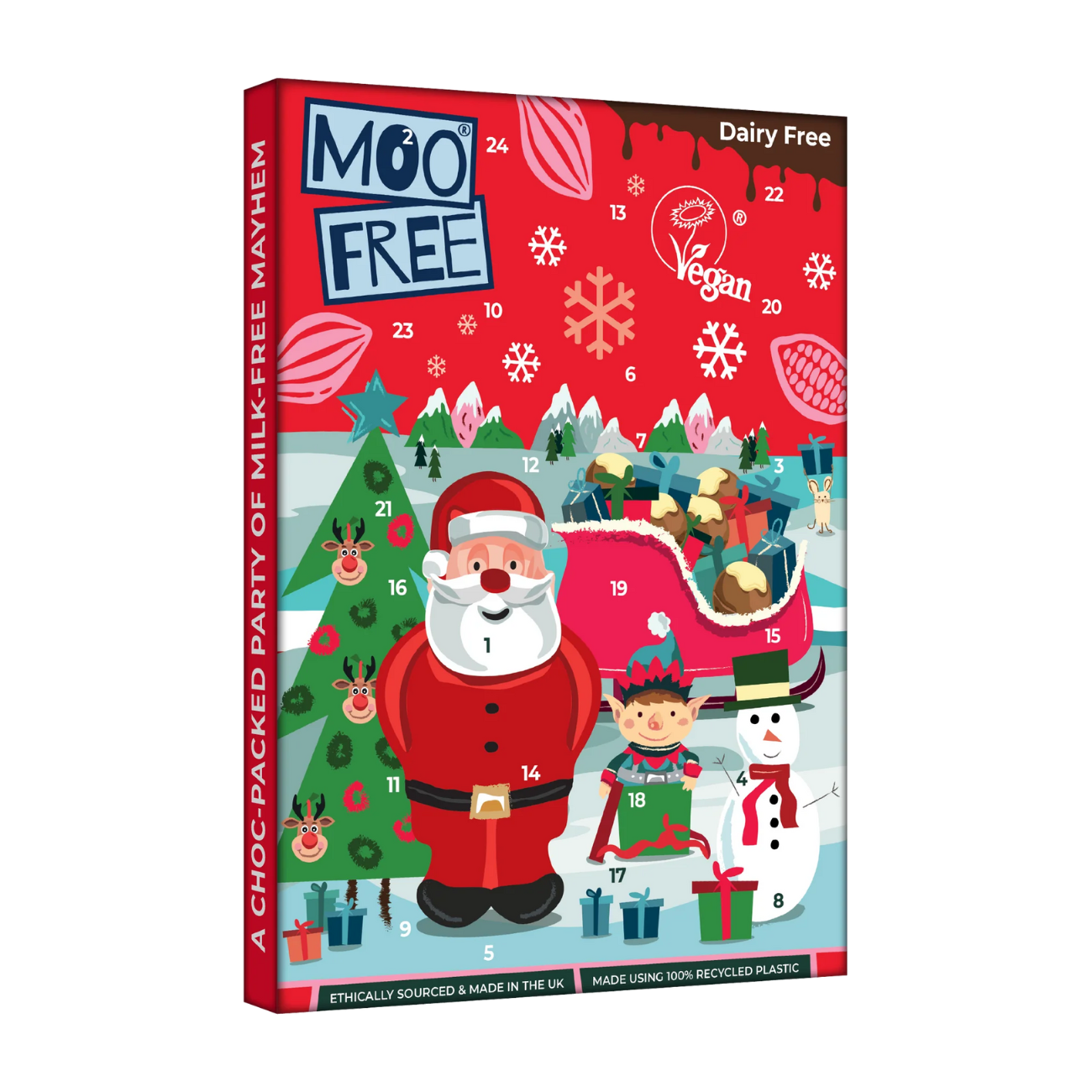 Milk Chocolate Alternative Kids Advent Calendar 70g