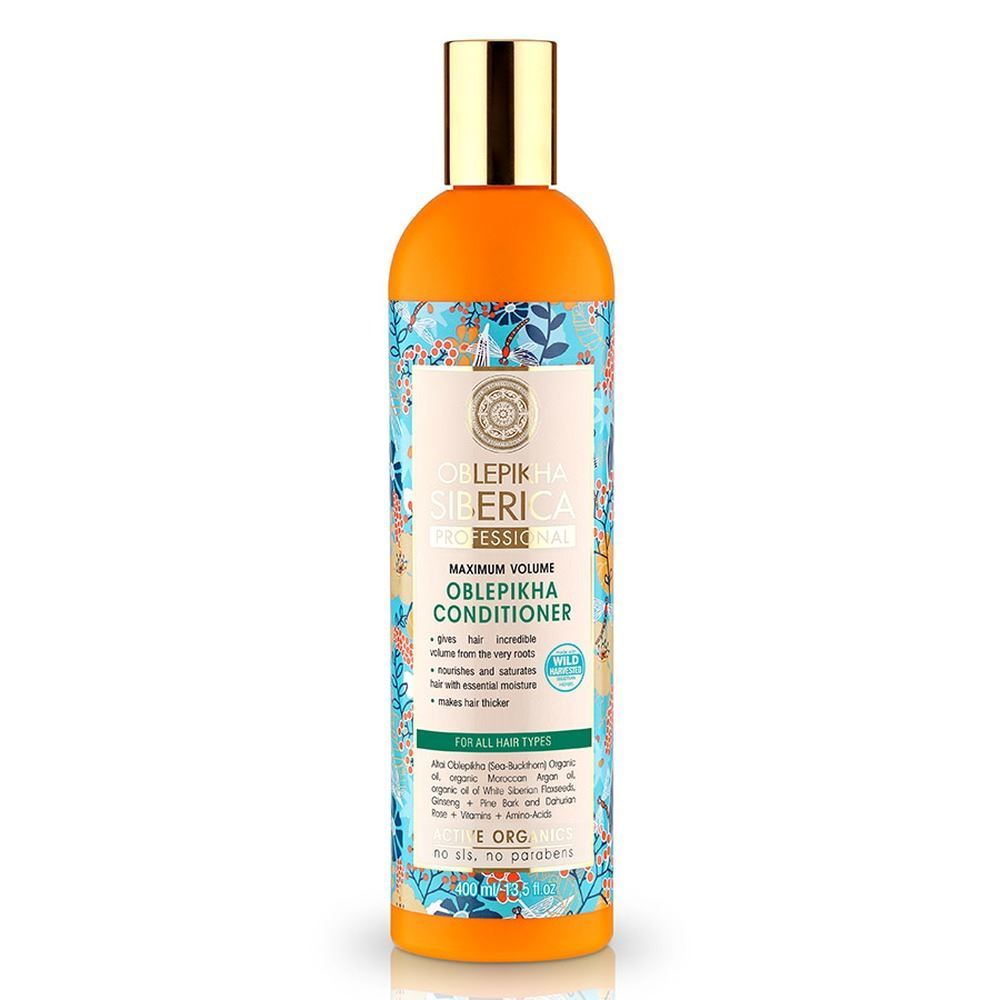 Professional Oblepikha Conditioner for All Hair Types 400ml - Natura Siberica - Conditioner - Eco Natural Products