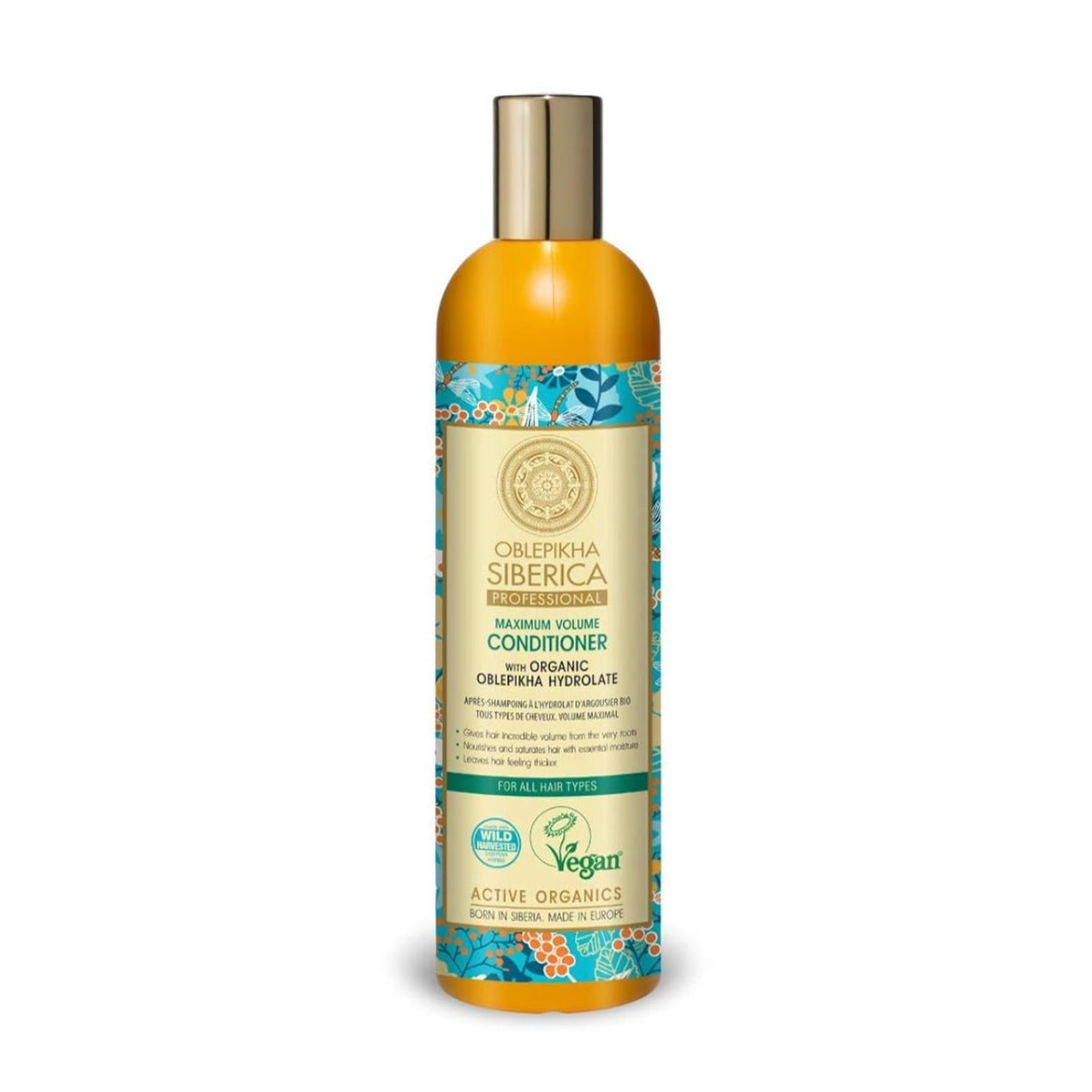 Professional Oblepikha Conditioner for All Hair Types 400ml - Natura Siberica - Conditioner - Eco Natural Products