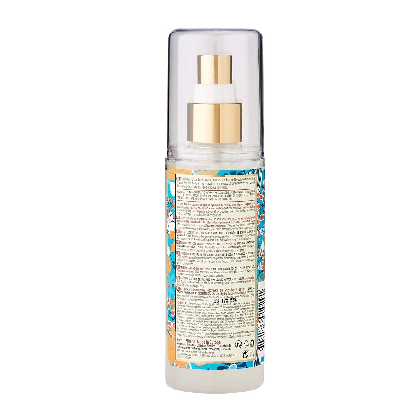 Professional Oblepikha Conditioning Spray Leave - in 125ml - Natura Siberica - Conditioners - Eco Natural Products