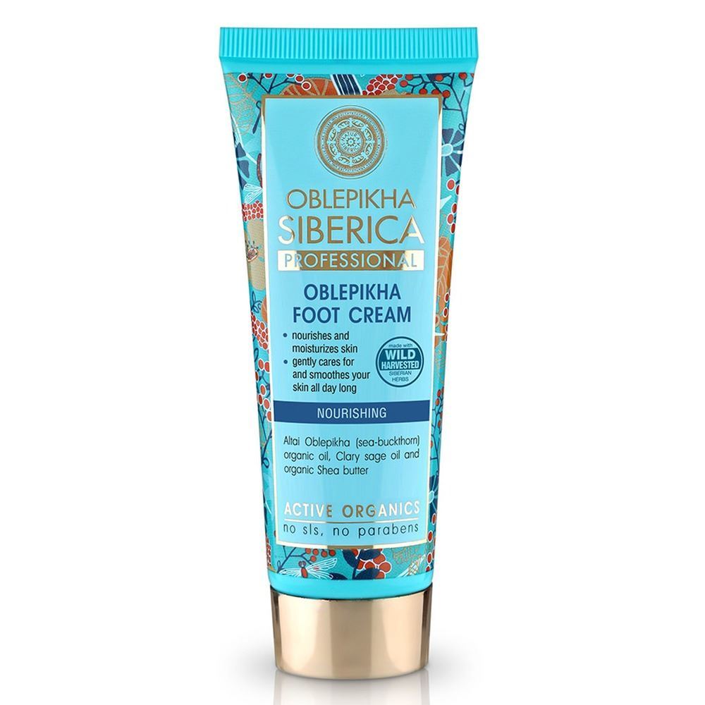 Professional Oblepikha Foot Cream Nourishing 75ml - Natura Siberica - Foot Cream - Eco Natural Products