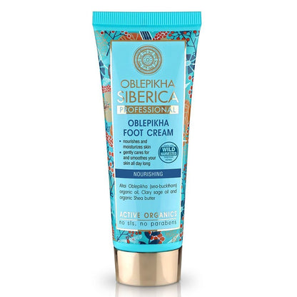 Professional Oblepikha Foot Cream Nourishing 75ml - Natura Siberica - Foot Cream - Eco Natural Products