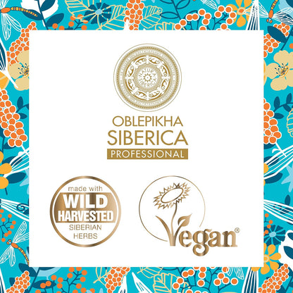 Professional Oblepikha Mask Dry/Normal Hair 300ml - Natura Siberica - Deep Conditioning - Eco Natural Products
