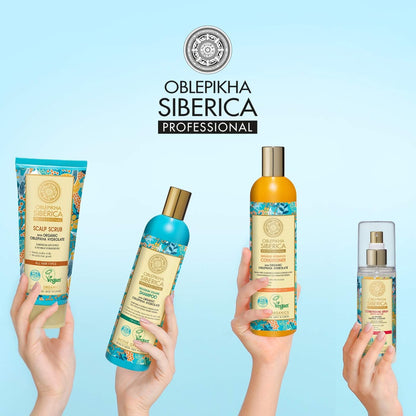 Professional Oblepikha Mask for Severely Damaged Hair 300ml - Natura Siberica - Deep Conditioning - Eco Natural Products