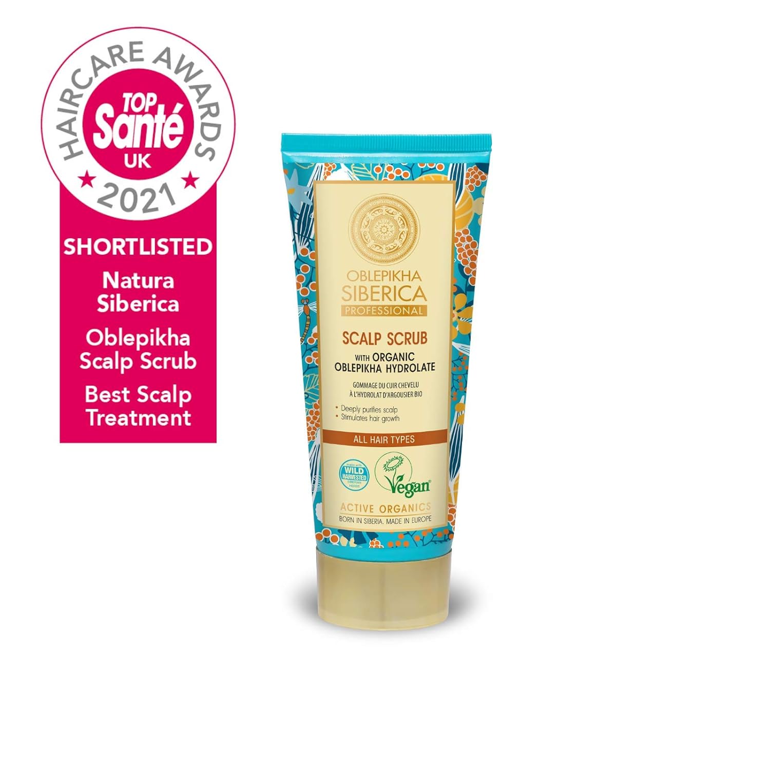 Professional Oblepikha Scalp Scrub 200ml - Natura Siberica - Scalp Care - Eco Natural Products