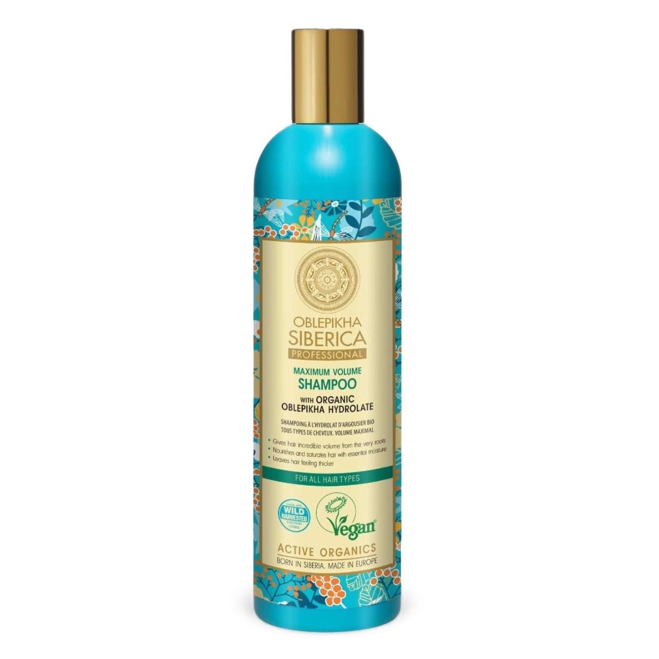 Professional Oblepikha Shampoo for All Hair Types 400ml - Natura Siberica - Shampoo - Eco Natural Products