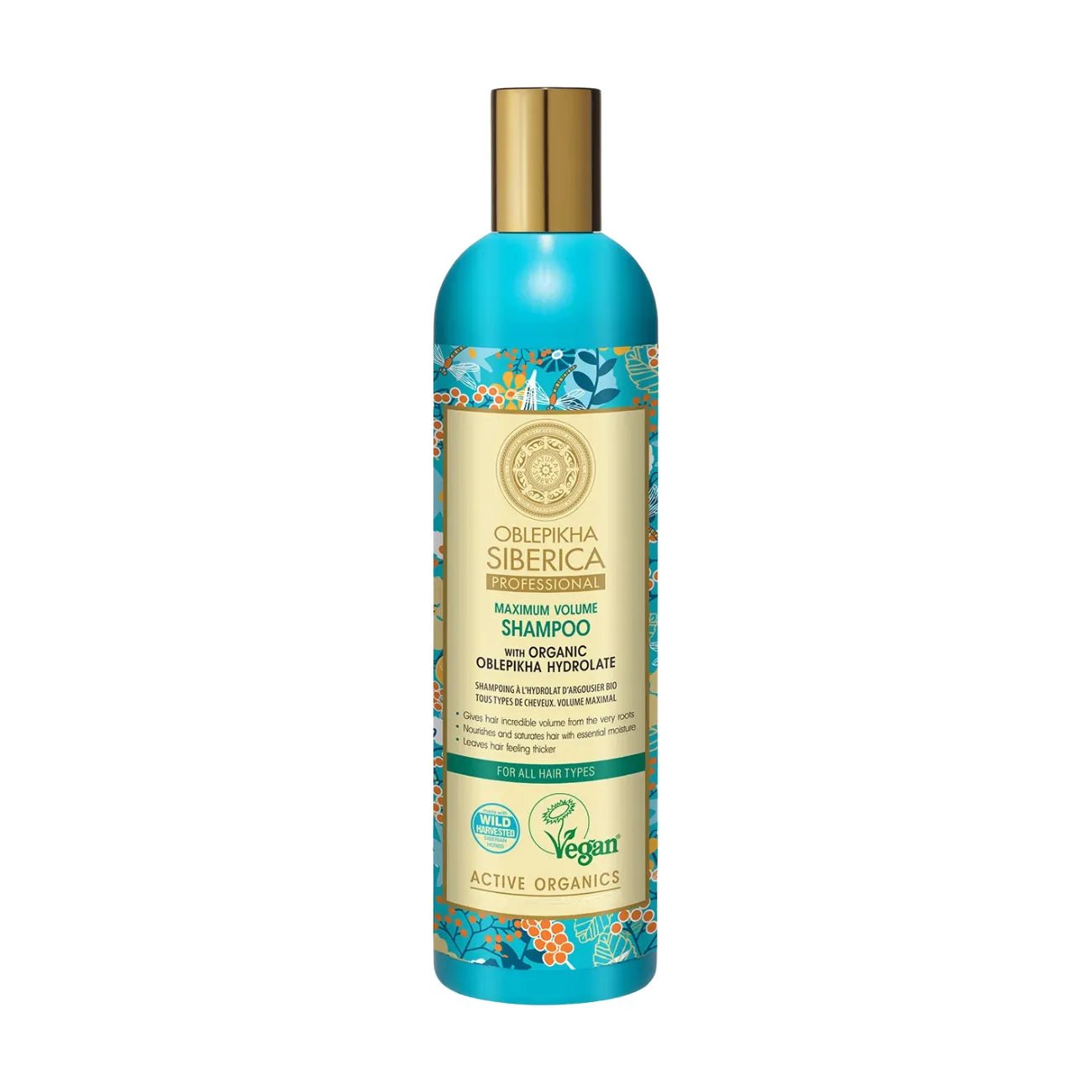 Professional Oblepikha Shampoo for All Hair Types 400ml - Natura Siberica - Shampoo - Natura Siberica