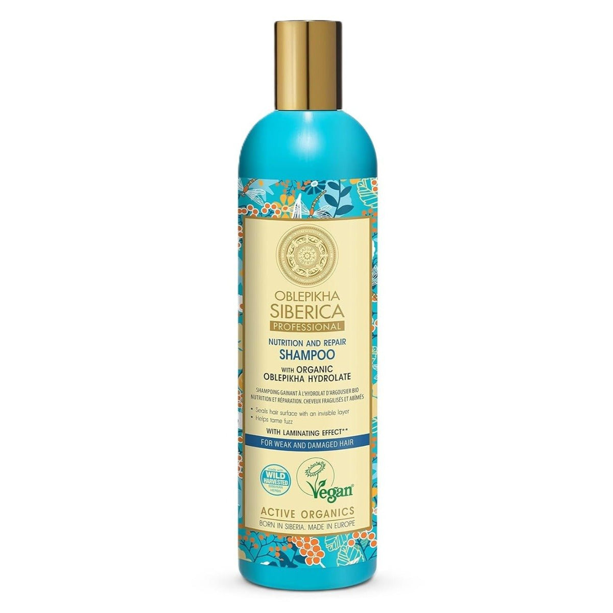 Professional Oblepikha Shampoo for Weak & Damaged Hair 400ml - Natura Siberica - Shampoo - Eco Natural Products