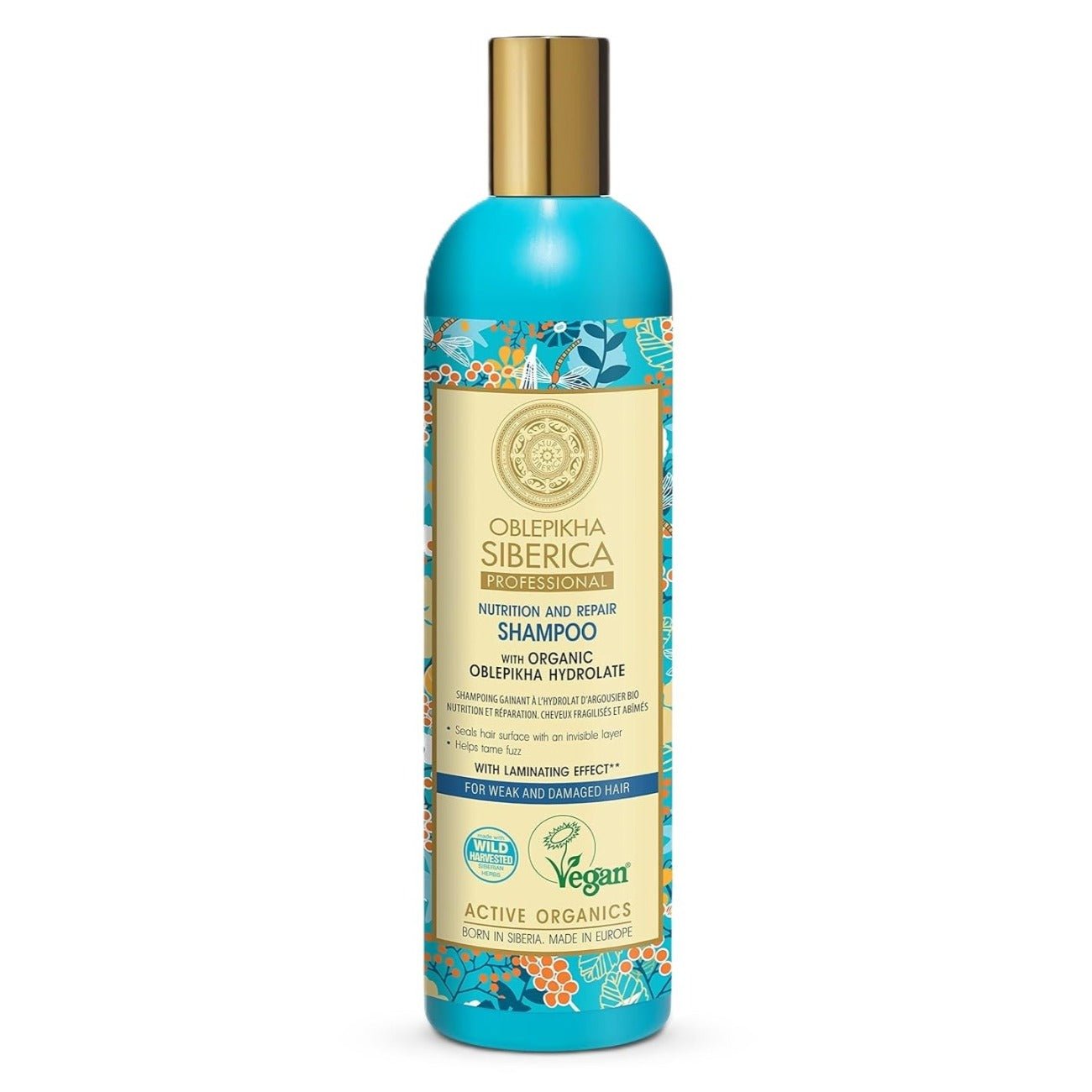 Professional Oblepikha Shampoo for Weak & Damaged Hair 400ml - Natura Siberica - Shampoo - Eco Natural Products