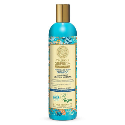 Professional Oblepikha Shampoo for Weak & Damaged Hair 400ml - Natura Siberica - Shampoo - Eco Natural Products