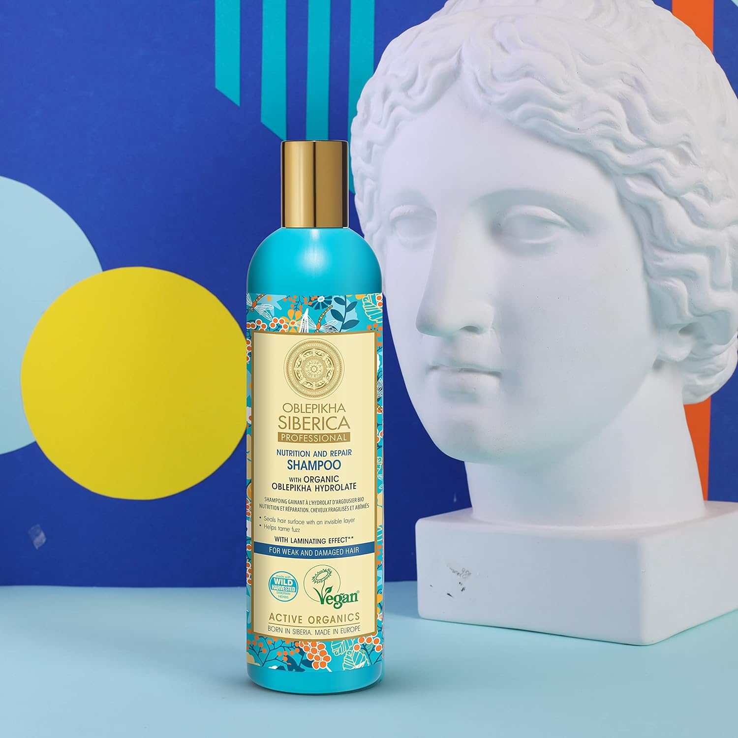 Professional Oblepikha Shampoo for Weak & Damaged Hair 400ml - Natura Siberica - Shampoo - Eco Natural Products