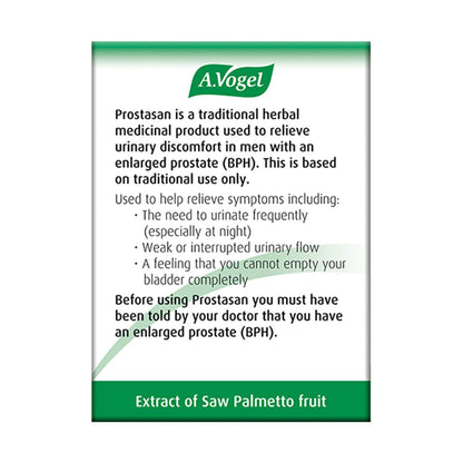 Prostasan Saw Palmetto Capsules 30's - A. Vogel - Herbal Supplement - Eco Natural Products