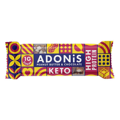 Protein Bar Peanut Choco 45g - Adonis - Snack bar - Eco Natural Products