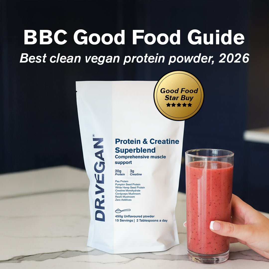 Protein & Creatine Superblend Unflavoured 450g - Dr Vegan - Food Supplements - Dr Vegan