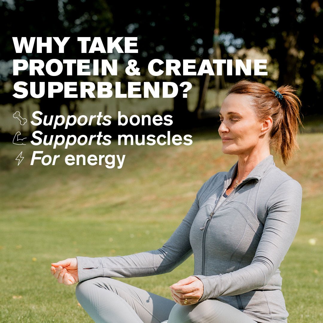 Protein & Creatine Superblend Unflavoured 450g - Dr Vegan - Food Supplements - Dr Vegan